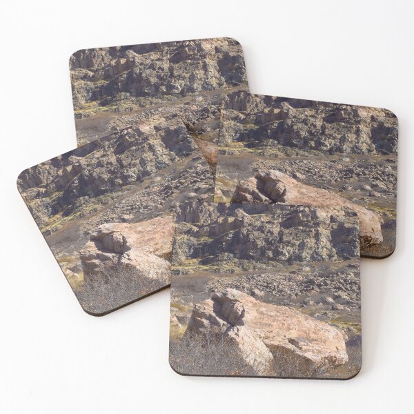 Item preview, Fall mountain woods with rocks, boulders and trees designed and sold by Ventures1.