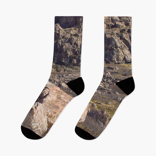 Item preview, Fall mountain woods with rocks, boulders and trees designed and sold by Ventures1.