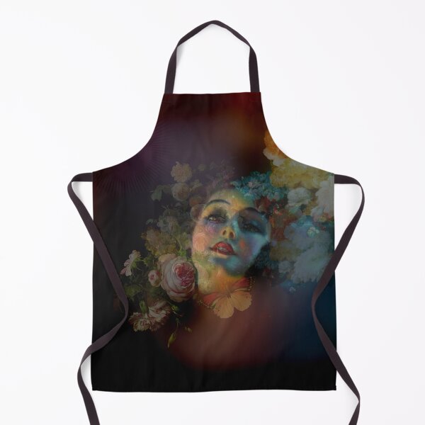 Item preview, vintage woman with roses designed and sold by Amy Brecker.