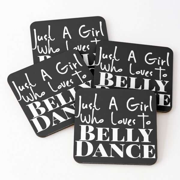 Item preview, Just A Girl Who Loves To Belly Dance designed and sold by meleyart.