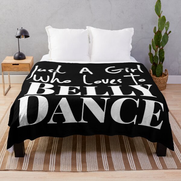Item preview, Just A Girl Who Loves To Belly Dance designed and sold by meleyart.