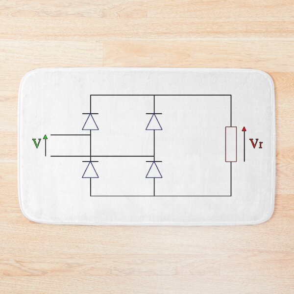 Item preview, Graetz diode bridge, electrical engineering basics designed and sold by NoetherSym.