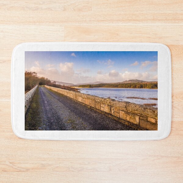 Item preview, The old Stroan Viaduct at Loch Sroan at sunset in winter designed and sold by SnapTPhotograph.