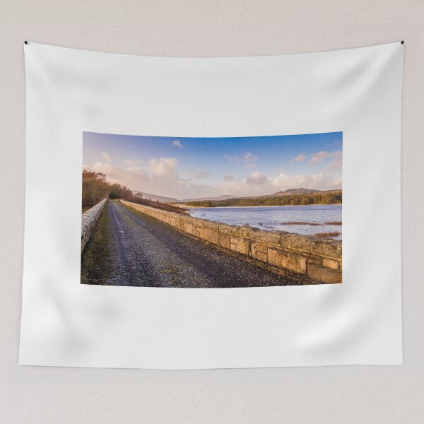 Item preview, The old Stroan Viaduct at Loch Sroan at sunset in winter designed and sold by SnapTPhotograph.