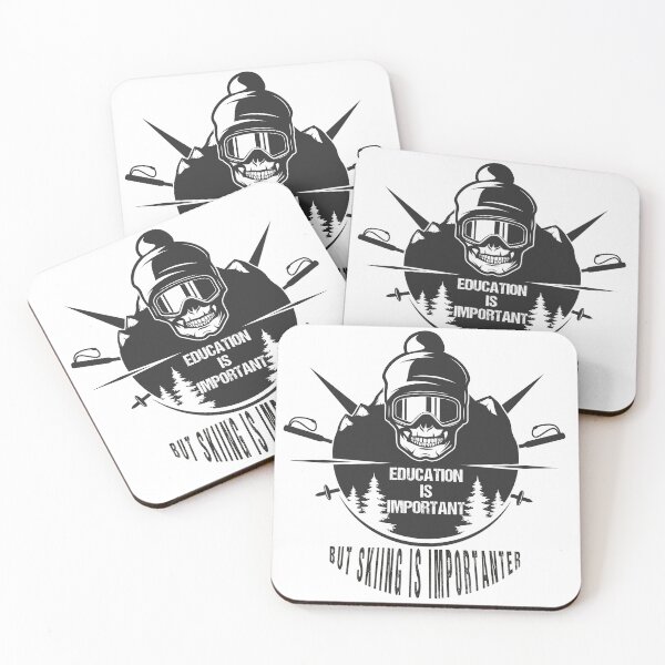Item preview, Education Is Important But Skiing Is Importanter designed and sold by YAITPSTORE.