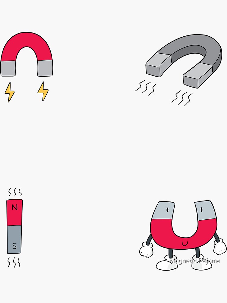 Magnet Sticker Pack by MagneticMama