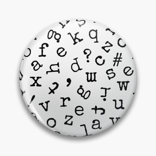 Item preview, Scattered Alphabet - Typewriter designed and sold by UrbaneLibra.