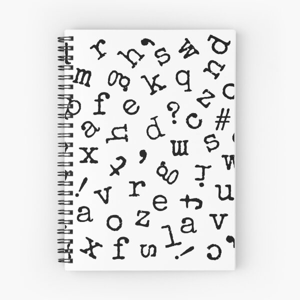 Item preview, Scattered Alphabet - Typewriter designed and sold by UrbaneLibra.