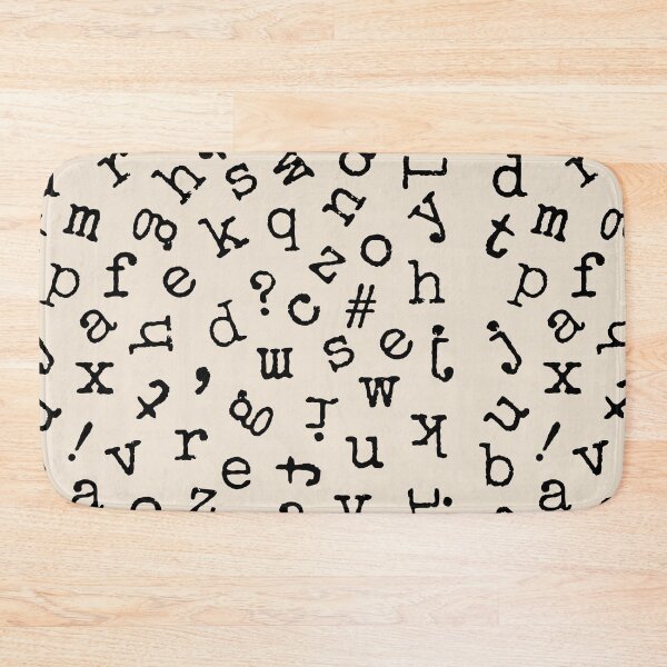 Item preview, Scattered Alphabet - Typewriter designed and sold by UrbaneLibra.