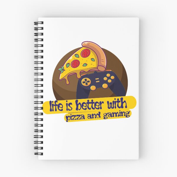 Item preview, Life Is Better With Pizza And Gaming T-shirts designed and sold by Shirtssprea.