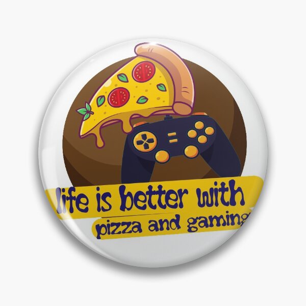 Item preview, Life Is Better With Pizza And Gaming T-shirts designed and sold by Shirtssprea.