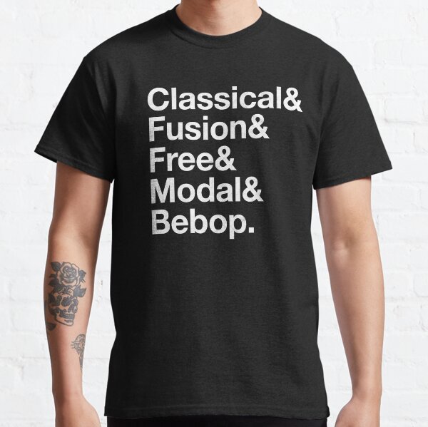 Jazz Styles Soul - Classical Fusion Free Modal Bebop Curly tee by Kelly Design Company Classic T-Shirt