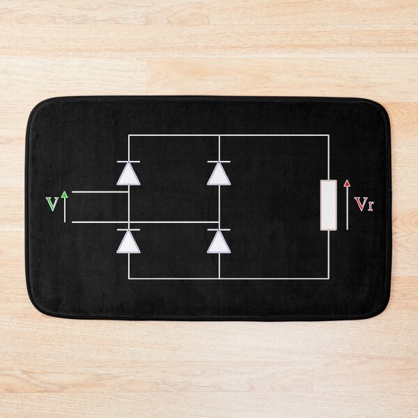 Item preview, Graetz diode bridge, electrical engineering basics designed and sold by NoetherSym.