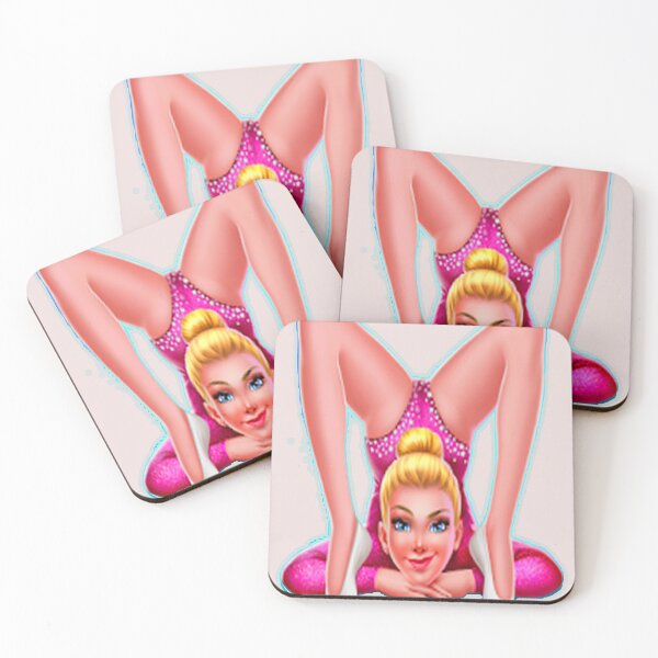 Item preview, Gymnastics Superstar Stickers designed and sold by Funny beagles.