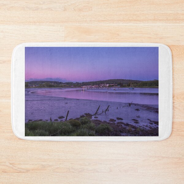 Item preview, Twilight over an estuary at low tide at Kirkcudbright Harbour southern Scotland. designed and sold by SnapTPhotograph.
