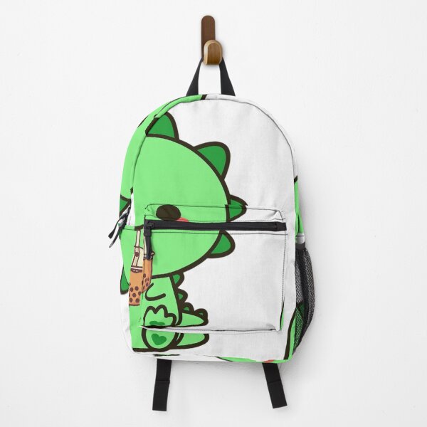 Item preview, Dinosaur Boba | Kawaii Dino Drinking Bubble Milk Tea | designed and sold by Jeleedesigns.