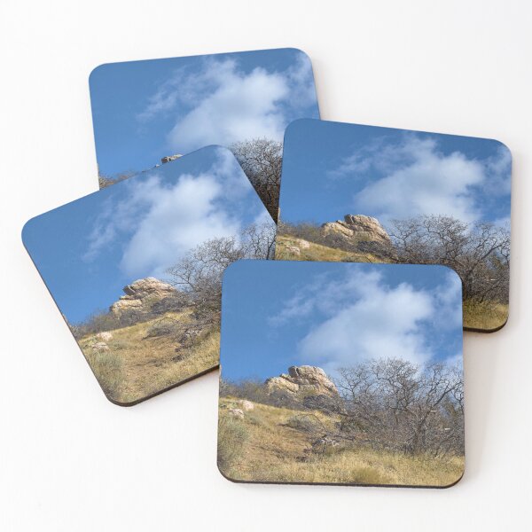 Item preview, Fall mountain woods with rocks, boulders and trees designed and sold by Ventures1.
