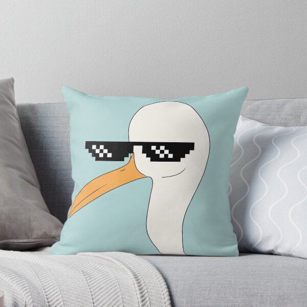 Item preview, White boss duck designed and sold by FungiaFungites.