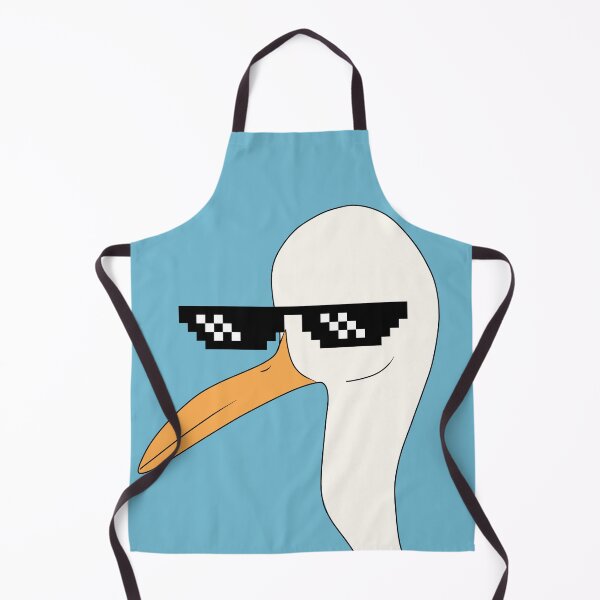 Item preview, White boss duck designed and sold by FungiaFungites.