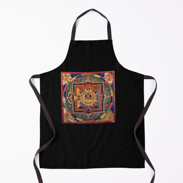 Item preview, Buddha Mandala Antique Tibetan Thanka designed and sold by RBEnt.