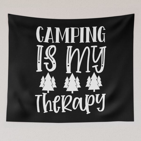 Item preview, Camping Is My Therapy designed and sold by TooFlyDesign.