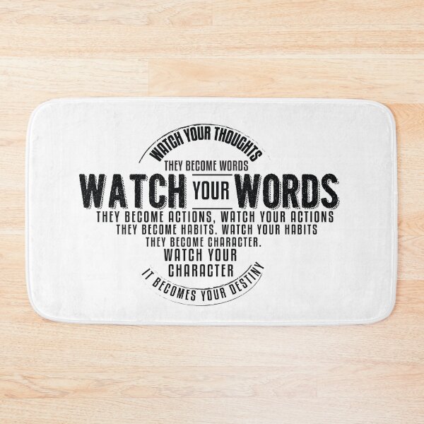 Item preview, Watch Your Words... designed and sold by 2411.