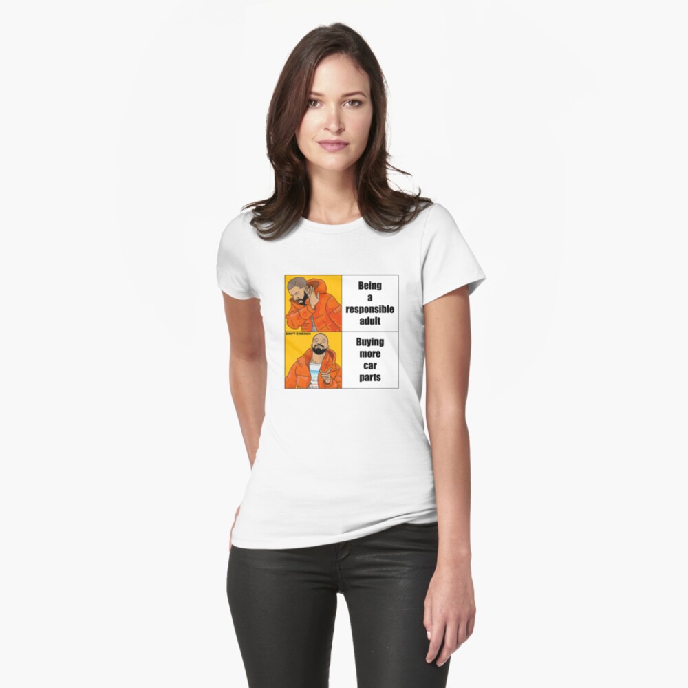 Item preview, Fitted T-Shirt designed and sold by driftmerch.