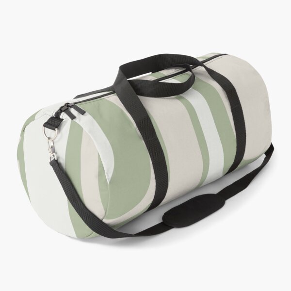 Item preview, Palm Springs Retro Midcentury Modern Abstract Pattern in Almond, Light Sage, and Sage Green designed and sold by kierkegaard.