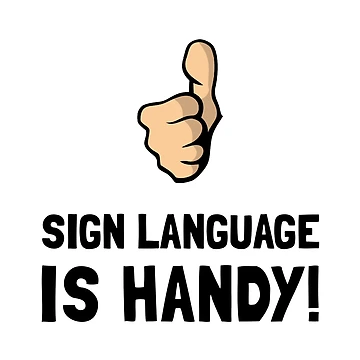 Artwork thumbnail, Sign Language by TheBestStore