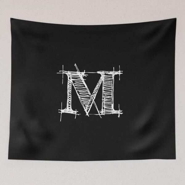 Item preview, letter m designed and sold by ichourshop.