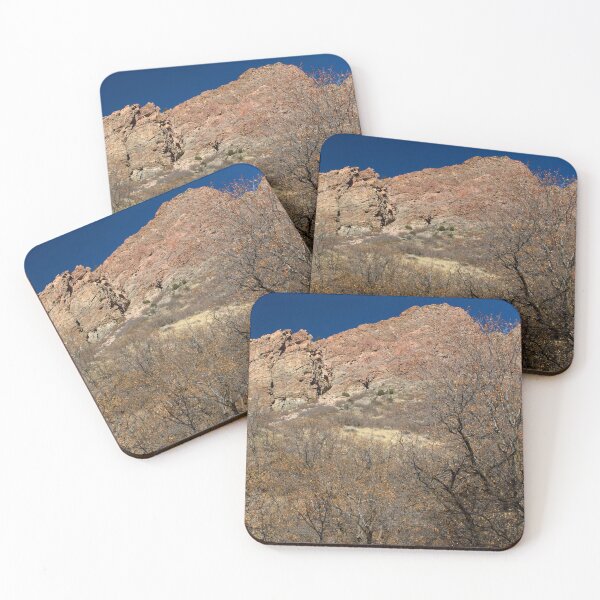 Item preview, Fall mountain woods with rocks, boulders and trees designed and sold by Ventures1.