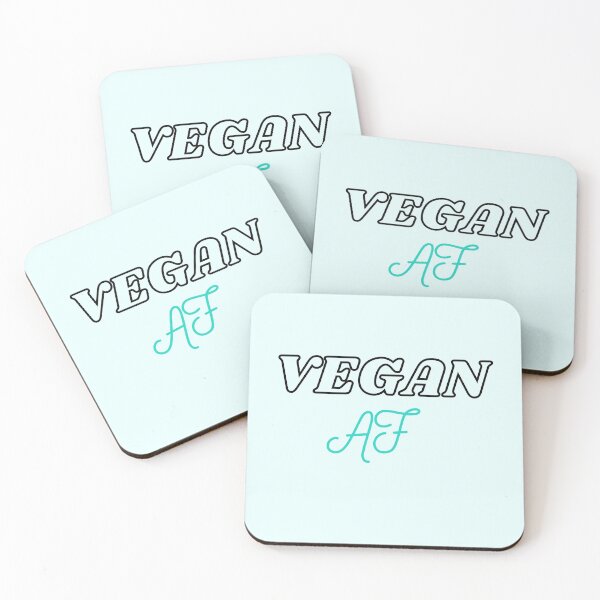 Item preview, Vegan AF Black Text, Veganuary, Vegan Humor, Funny Vegan designed and sold by naturecdesigns.