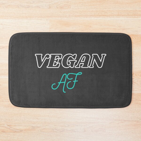 Item preview, Vegan AF White Text, Vegan Humor, Funny Vegan, Veganuary designed and sold by naturecdesigns.