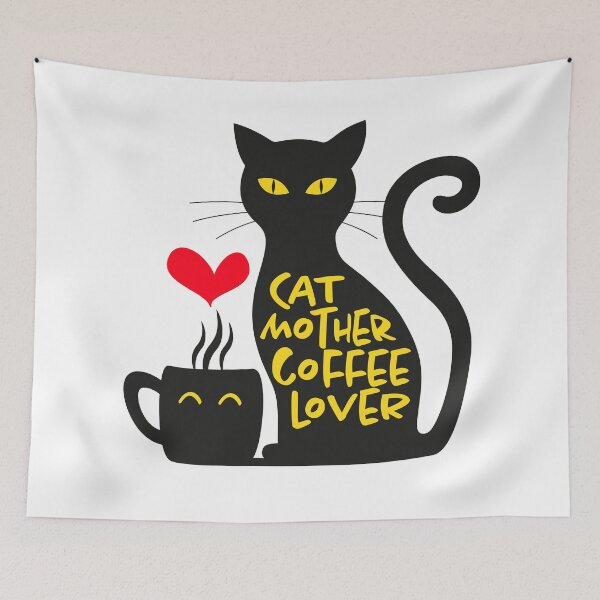 Item preview, Cat Mother Coffee Lover designed and sold by Wolka.