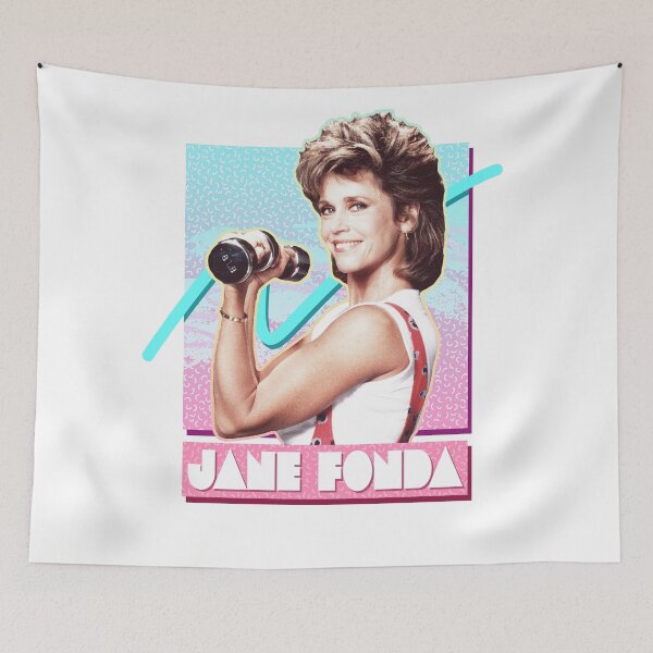 Item preview, Jane Fonda // Fitness 80s designed and sold by RomancePool.