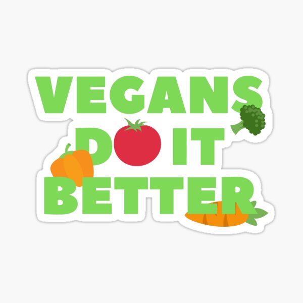 Artikel-Vorschau von vegans do it better, designt und verkauft von avocadissimo.