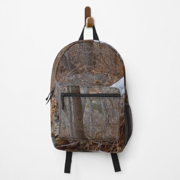 Item preview, Fall mountain woods with rocks, boulders and trees designed and sold by Ventures1.
