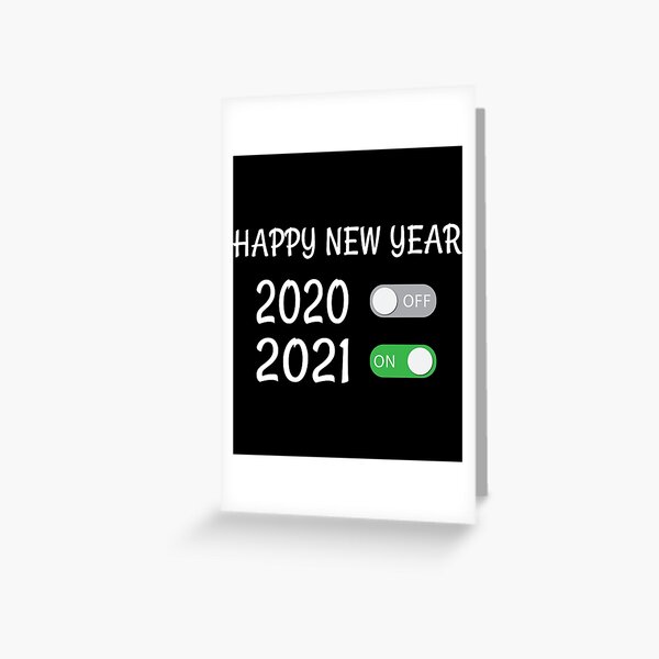 Item preview, Happy New Year 2021 designed and sold by TooFlyDesign.