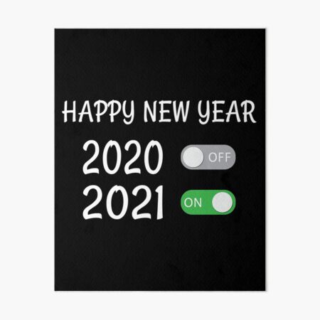 Item preview, Happy New Year 2021 designed and sold by TooFlyDesign.