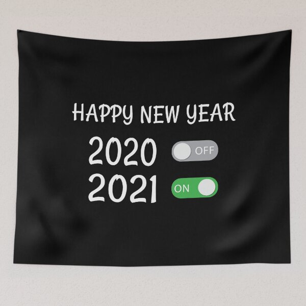 Item preview, Happy New Year 2021 designed and sold by TooFlyDesign.