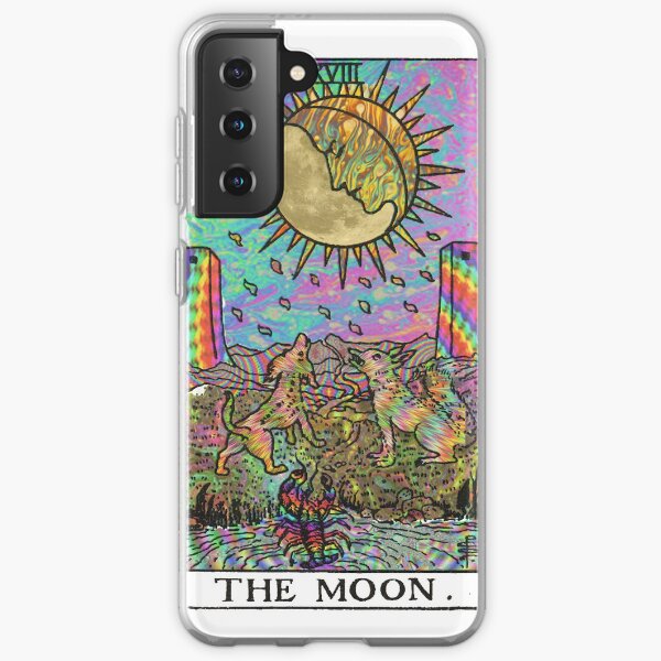 Psychadelic Tarot- The moon Samsung Galaxy Soft Case