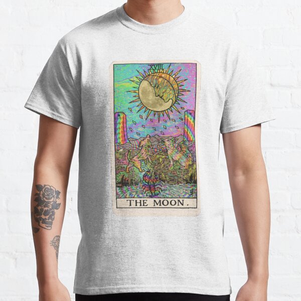 Psychadelic Tarot - Der Mond Classic T-Shirt
