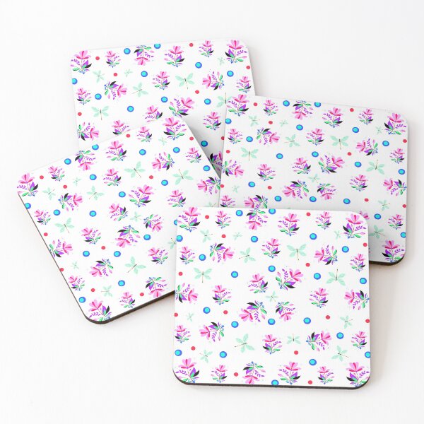 Item preview, flower and dragonfly designed and sold by FlordeLisArte-8.
