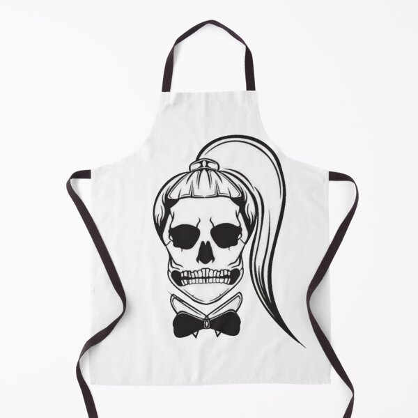 Item preview, Born This Way Skull White and Black designed and sold by AlertStore.