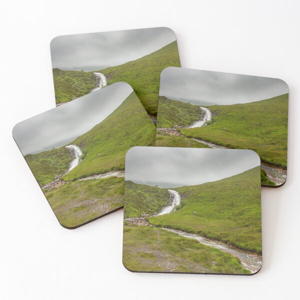 Item preview, A waterfall and fast flowing highland stream on the isle of Skye, Scotland designed and sold by SnapTPhotograph.