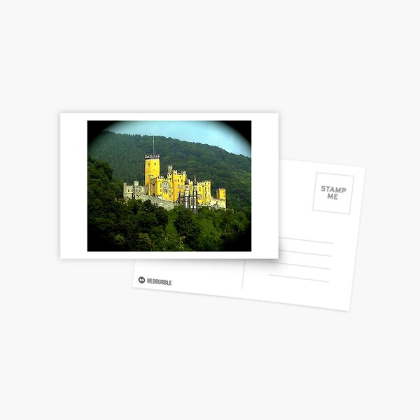 Castle Schloss Stolzenfels Postcard