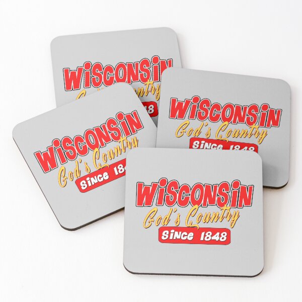 Item preview, Wisconsin God's Country since 1848 designed and sold by crushshirts.