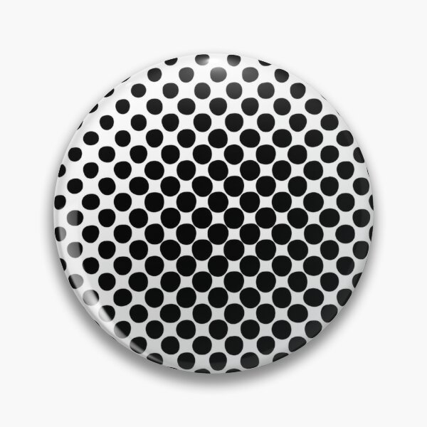 Point Symmetry Halftone Image Pin