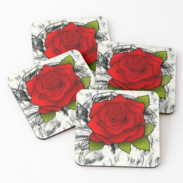 Item preview, Red Rose Black & White designed and sold by Aquila Light Pictures.