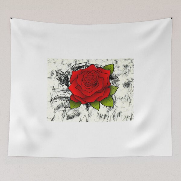 Item preview, Red Rose Black & White designed and sold by Aquila Light Pictures.
